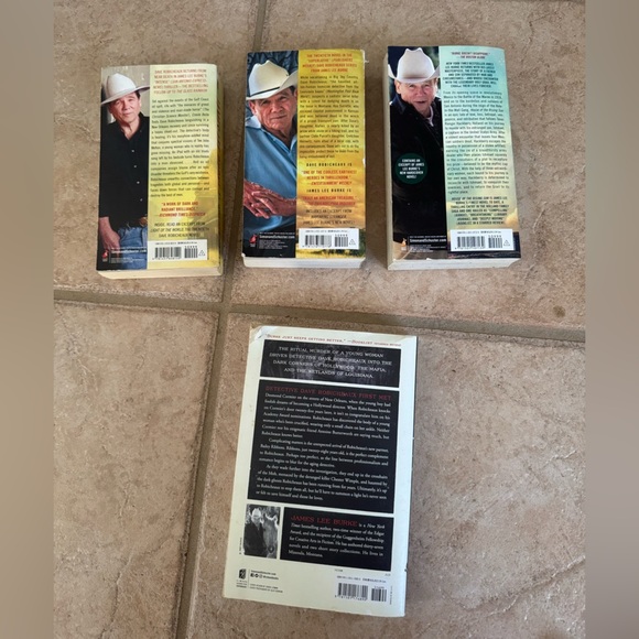 James Lee Burke PB Lot of 4 Creole Belle/light Of World/Rising Sun/Iberia Blues - Picture 8 of 9